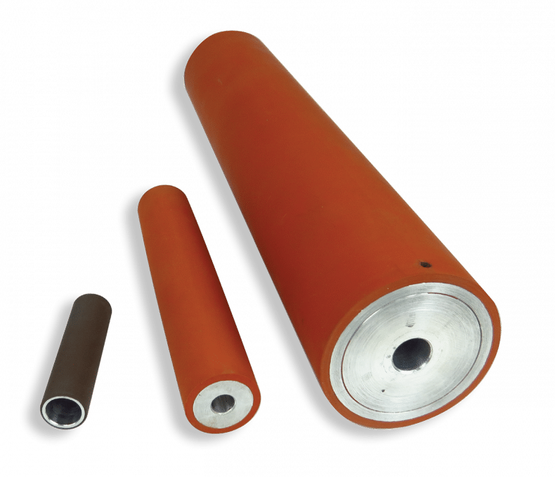 Silicone Rubber Rollers For Hot Stamp & Heat Transfer